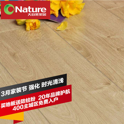 大自然地板厚道系列·時光清淺 家用耐磨仿實木地板的理想選擇